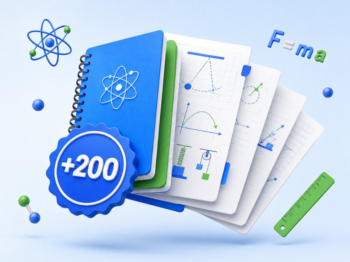+200 Dinâmicas Bônus de Física