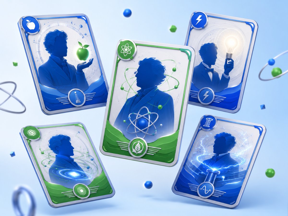 Jogo dos Cientistas Famosos
